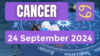 Cancer horoscope  Cancer Horoscope for Today 24 September 2024 [upl. by Korfonta133]