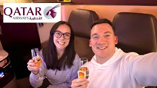 Is Qatar Airways QSUITE Really The World’s BEST Business Class [upl. by Nimrahc905]