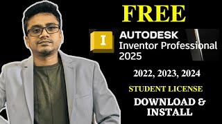 Autodesk Inventor Professional 2025  Download  Install  Activation  Free 1 Year License [upl. by Julianna]