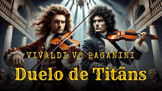 Vivaldi vs Paganini Quem Reina Supremo na Arena do Violino [upl. by Mcquillin]