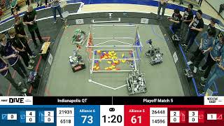 IN FTC 20242025 Indianapolis Qualifier Playoff Match 5 [upl. by Puklich232]