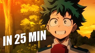 MY HERO ACADEMIA SEASON 1  IN 25 MINUTES [upl. by Aissirac59]