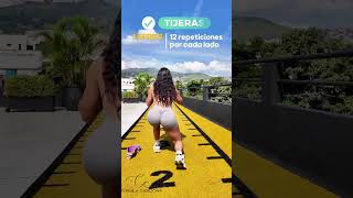 Rutina de glúteos y femorales en casa 🔥🍑 gluteo rutinadegluteos camilacardona tips [upl. by Eanert225]