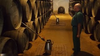 Transferring sherry from one barrel to another [upl. by Elvera]