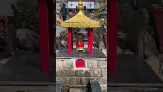 Tibetan prayer wheel dharamshala himachal monks life buddha anthony shorts short travel [upl. by Burch459]