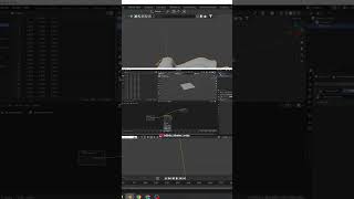Make stunning landscapes with geometry nodes  blender tutorial shorts [upl. by Imojean]