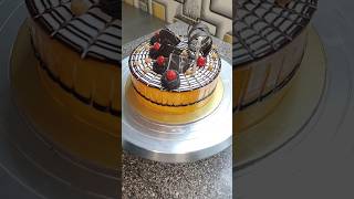 birthday cake  multi colour cake  half kg cake design  beautiful Butterscotch cake shorts cake [upl. by Latsyrcal]