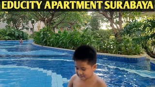 REVIEW KOLAM RENANG EDUCITY APARTMENT [upl. by Haldane]