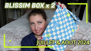 Blissim box DOUBLE juillet amp août 2024  BOX dété  Vive les Vacances Vive le Soleil [upl. by Hillman20]