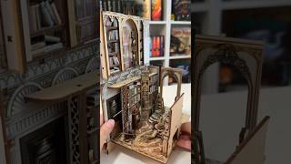 For all book lovers 📚✨ booklover diyideas relaxing miniature booknook [upl. by Arrimat146]