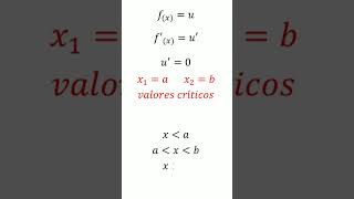 Máximos y mínimos criterio de la primera derivada matemática maximosyminimos calculodiferencial [upl. by Bowen]