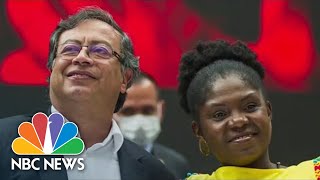 Colombia Elects First Leftist President AfroColombian Female Vice President [upl. by Pettiford]