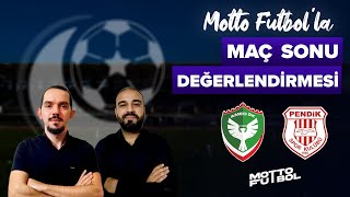 Amedspor  Pendikspor Maç Sonu Değerlendirmesi [upl. by Hach363]