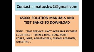 Solution Manual Microwave and RF Design  Transmission Lines  Volume 2 3rd Edition Michael Steer [upl. by Michaelina]