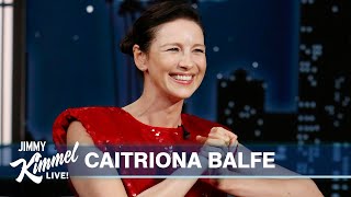 Caitriona Balfe on SAG Awards with Belfast Cast St Patrick’s Day Myths amp Amazing Outlander Fans [upl. by Benildis]