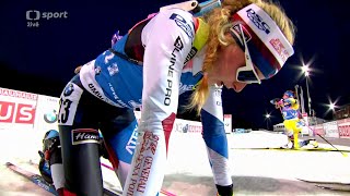 Biatlon SP 201920 Česko Sprint žen – Celý závod  Markéta Davidová dojela TŘETÍ [upl. by Kalikow235]