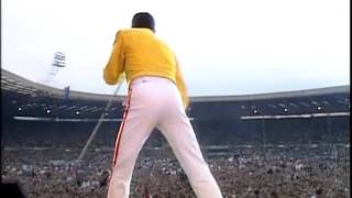 Queen  One Vision Live at Wembley [upl. by Akir]