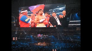 Manny Pacquiao vs Margarito Dallas Cowboys Stadium Ring Entrance 111310 [upl. by Carothers]