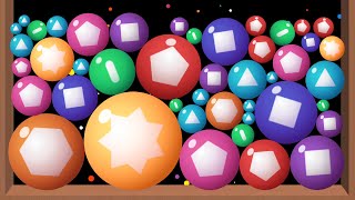 CONNECT THE BALL Endless Mode  2048 Balls 3D Watermelon Ball Game Colorful ASMR Puzzle Web Games [upl. by Ahsoik]