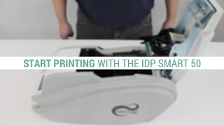 How to Set Up the IDP Smart 50 ID Card Printer [upl. by Eiuol36]