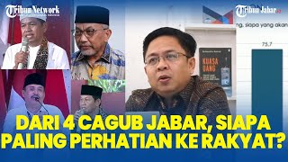 DEDI MULYADI SYAIKHU ACEP amp JEJE Survei Indikator Ungkap Cagub Jabar Paling Perhatian pada Rakyat [upl. by Zabrine]