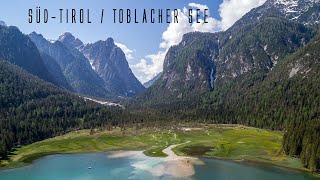 TLOG 15 Camping Wanderurlaub SüdTirol Toblacher See mit Hobby WFB 495 DeLuxe [upl. by Jedidiah]