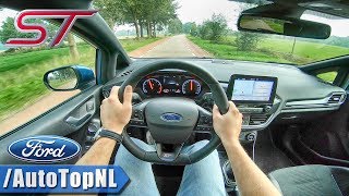 2019 Ford Fiesta ST 200HP 15 Turbo POV Test Drive by AutoTopNL [upl. by Jempty604]