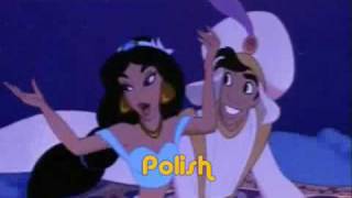 Aladdin  A whole new world multilanguage  top ten favorites [upl. by Adamsen]