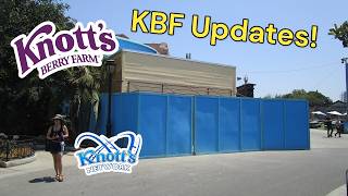 Knotts Berry Farm Updates Camp Snoopy Ride Refurbs Scary Farm MonteZOOMA Legacy Store 72524 [upl. by Ahsieym]