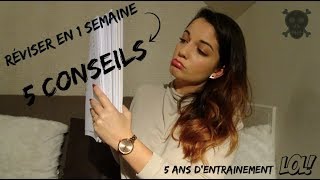 CONSEILS 1  COMMENT REVISER SES PARTIELS EN 1 SEMAINE [upl. by Nosnev42]