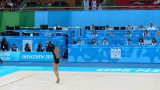 Alina Maksymenko 2011 Universiade Clubs AA [upl. by Bradway]