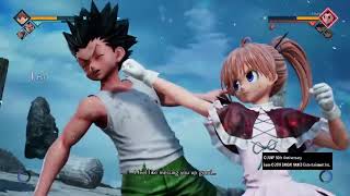 2 VID BISKY VS GON  STUDENT VS TEACHER  JANKENGUU JAJANKEN TENKO HXH DARK CONTINENT DBZ [upl. by Kostival]