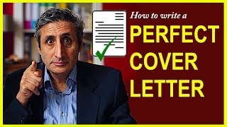 How to Write a Perfect COVER LETTER in Six Steps with Example [upl. by Yellek]