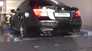 Bmw M5 V10 dyno and amazing exhaust melody😍🔥 [upl. by Adnilab691]