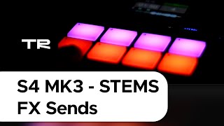 Unlock FX Sends for STEMS  Traktor S4 MK3 [upl. by Ahsiemaj137]