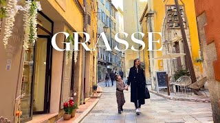 Walk in GRASSE France Provence What to visit around Nice and Cannes French Riviera Travel Guide [upl. by Erica]