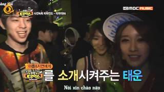 VNQsVietsub130501 Tara N4  Show Champion BTS [upl. by Seltzer]