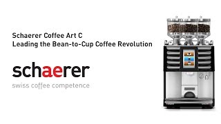 Schaerer Coffee Art C Hot Cold [upl. by Elvin]