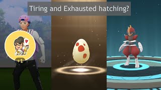 Whats hatching 12km red egg I got hundo from it Introducing new Pokemon the hard way [upl. by Keffer578]