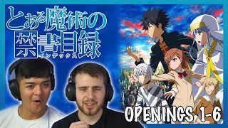 A CERTAIN MAGICAL INDEX Opening 16 REACTION  Anime OP Reaction [upl. by Anileuqcaj]