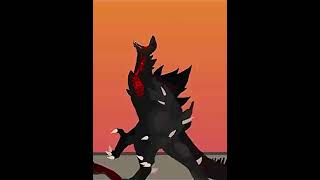 THERMO GODZILLA KOTM VS HAKAISHIN GODZILLA JimboCC  shorts [upl. by Anaz558]