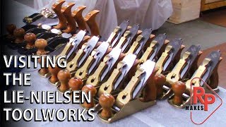 Lie Nielsen Toolworks factory tour  making handplanes [upl. by Etteragram51]