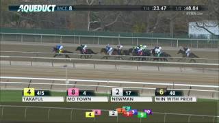 Mo Town  2016 Remsen Stakes En Espanol [upl. by Alleuol]