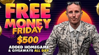 LIVE🔴Free Money Friday🔴💸500 Added Homegame💸🎰Moneymaker Marble Races🎰🥳And More🥳 [upl. by Nyrrat]