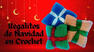 Regalo a crochet para Navidad  Tutorial paso a paso  Moda a Crochet [upl. by Sumahs]