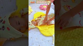 Is Your Baby Always Waking Up Try the Baby Swaddle Bag for Better Sleep baby [upl. by Aniroc]