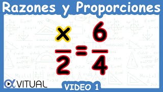 🟦 Encontrar el Elemento Faltante en la Proporción  Video 1 [upl. by Karlotta]