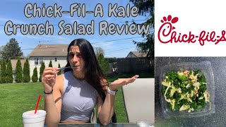 CHICKFILAS KALE CRUNCH SALAD REVIEW  Marissa Portelli [upl. by O'Kelly74]