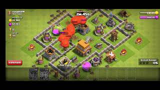 playing clash of clans part 1 [upl. by Skolnik]