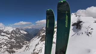 Ski Rando  Pointe Alphonse Favre par la Glacier du Mort et la couloir nord ouest Vallon de Berard [upl. by Marmaduke365]